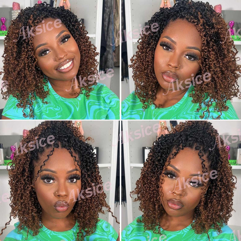 Aksice Lightweight crochet braids designed for all-day wear