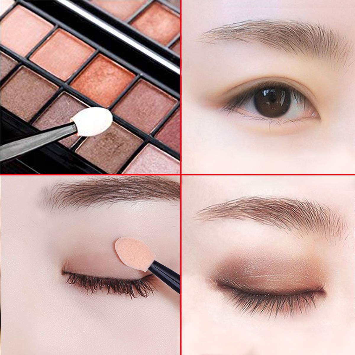 Akstore black-handle dual-sided applicator supports color differentiation