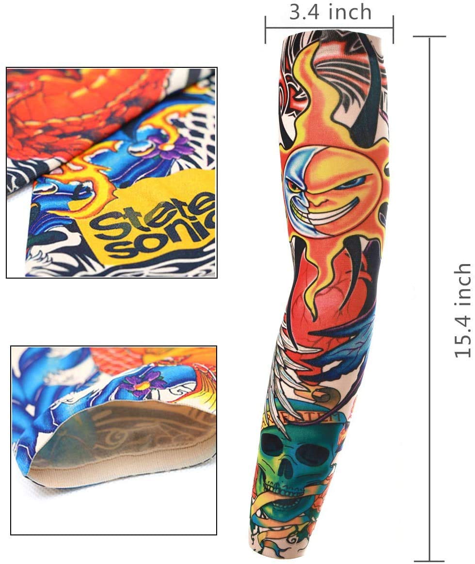 Manga Akstore calavera multicolor para Halloween y eventos