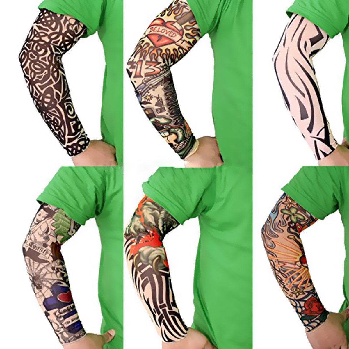 Manga Akstore tigres multicolor para look audaz en eventos