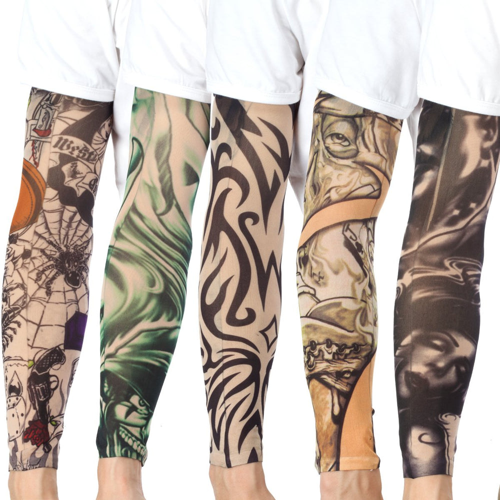 Akstore tattoo sleeve dragons design for cosplay and outdoor protection