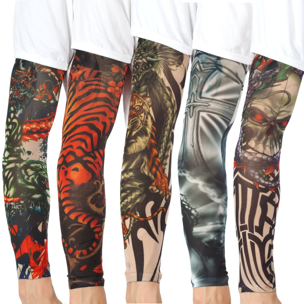 Akstore tattoo sleeve figure design for playful style and easy slip on