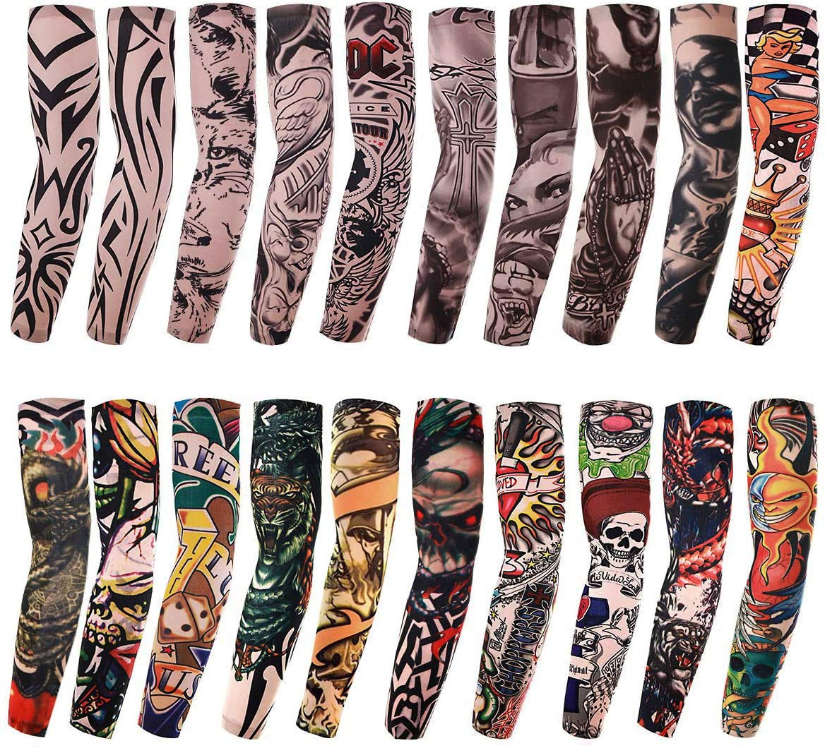 Akstore tattoo sleeve tiger design for bold style and sun protection outdoors