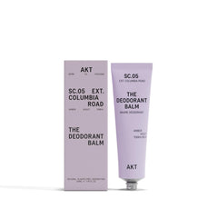 AKT Deodorant Balm packaging cap shows plastic-free design for sustainability