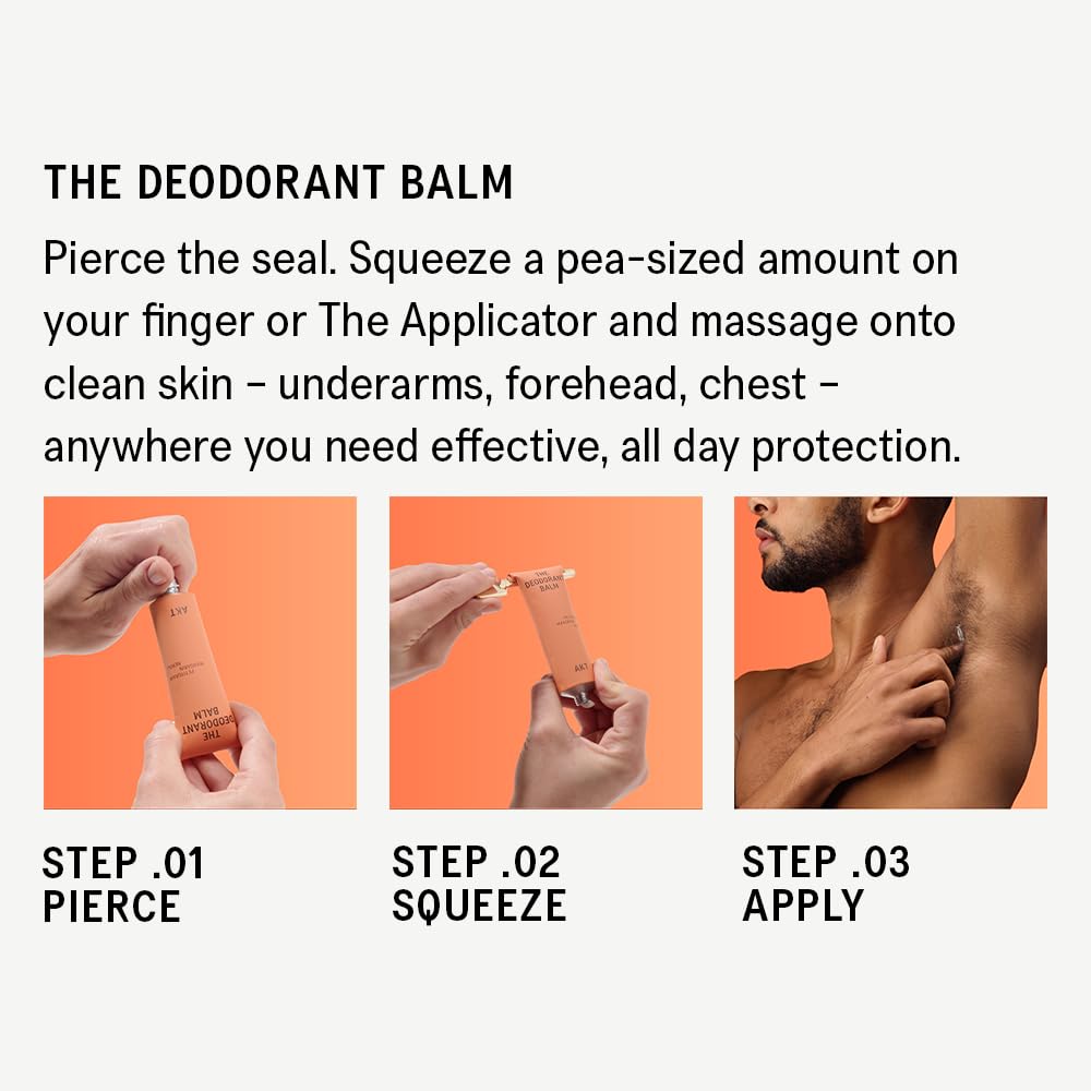 AKT Deodorant Balm on a stage setup, London performance context
