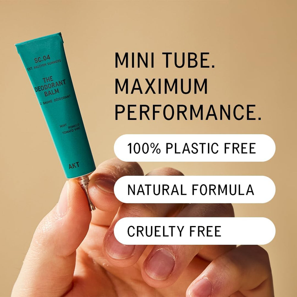 AKT balm dries with an invisible finish leaving no residue.