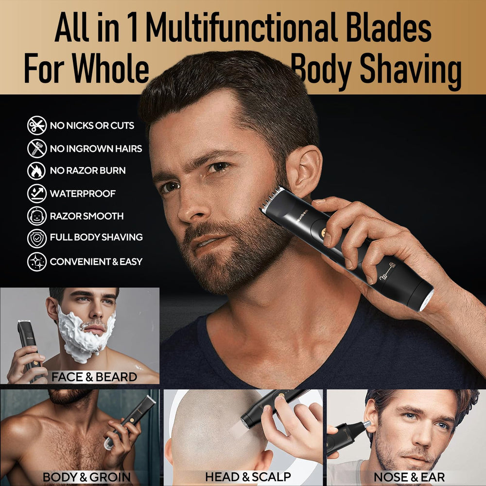 Akunbem ceramic blade close-up delivering gentle, snag-free shaving.