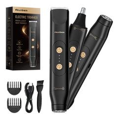 Akunbem dual-head shaver for versatile grooming across face and body.