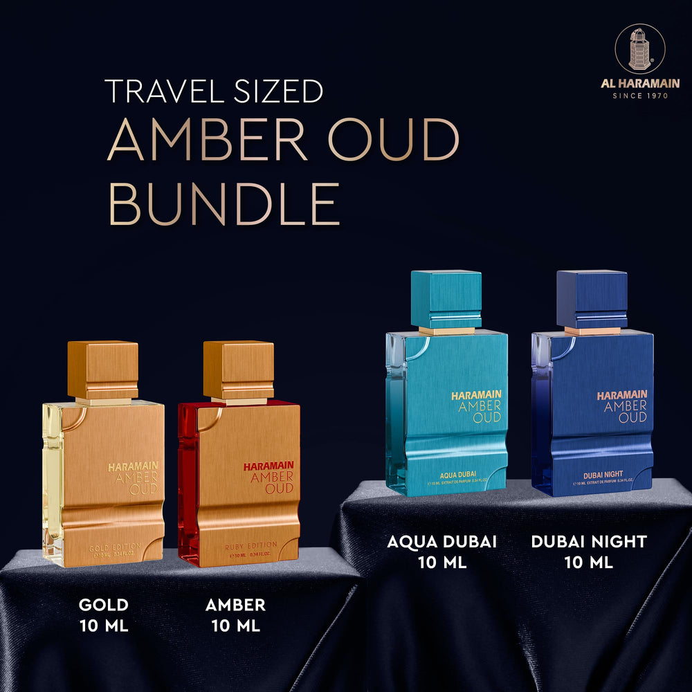 Al Haramain Amber Oud Gold Edition box, premium gift packaging