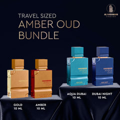 Al Haramain Amber Oud Gold Edition box, premium gift packaging