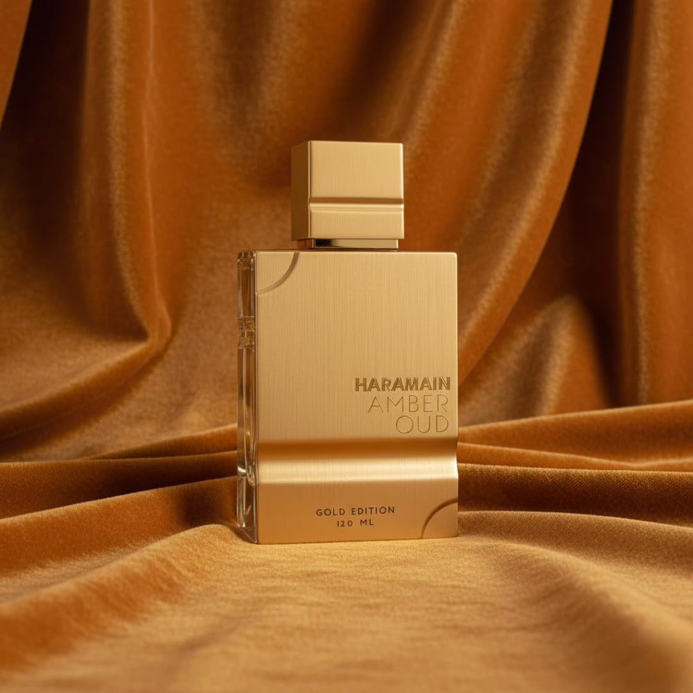 Packaging image for Amber Oud Gold Edition communicates premium craftsmanship suitable for gifting.