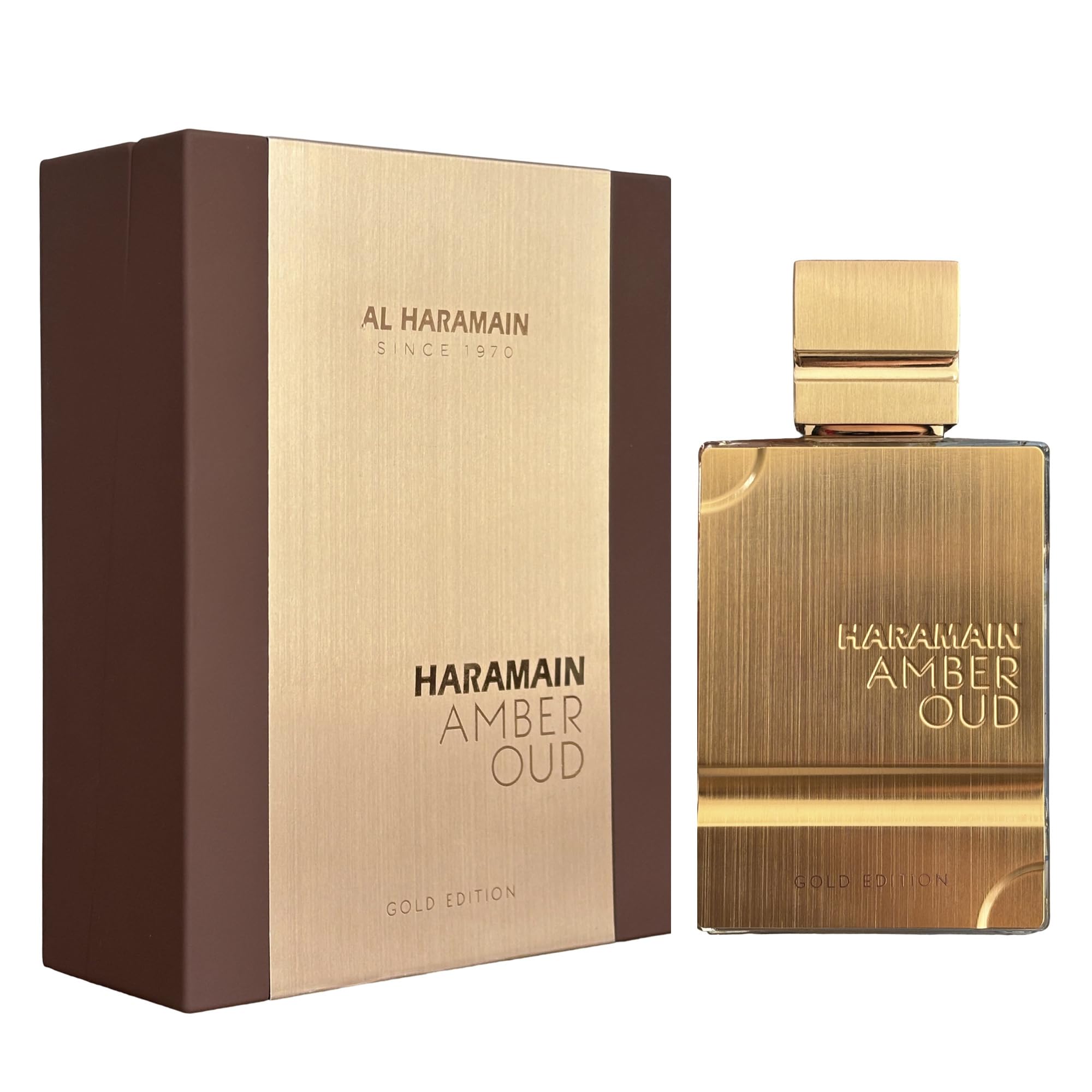 Heart notes of melon and pineapple with amber warmth in Amber Oud Gold Edition