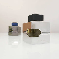 Al Haramain L'Aventure Knight box, sleek packaging for gifting.