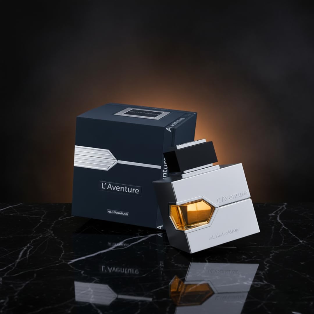 Al Haramain L'aventure packaging from UAE highlights authenticity