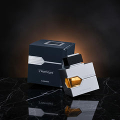 Al Haramain L'aventure packaging from UAE highlights authenticity