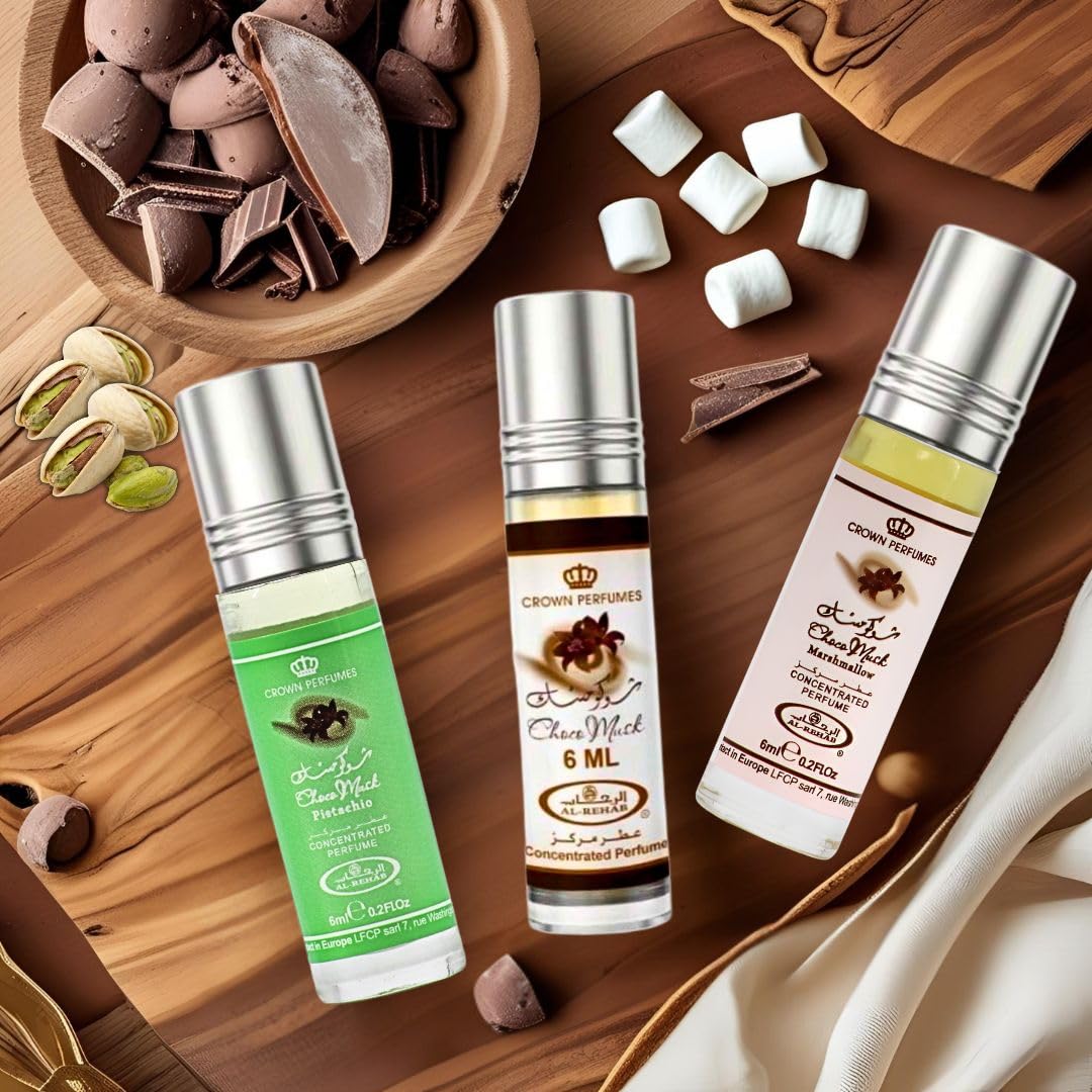 Al-Rehab Choco Musk fragrance notes: chocolate, vanilla, musk