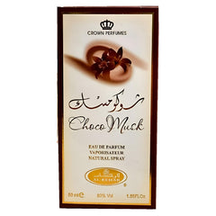 Al-Rehab Choco Musk packaging box, perfect for gifting or travel