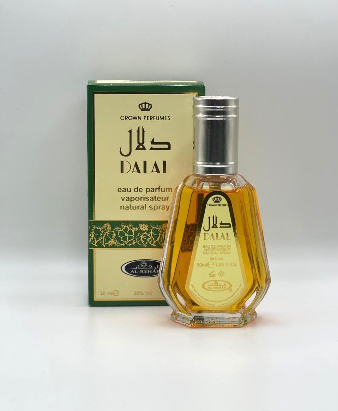 Al-Rehab Dalal unisex EDP cap close-up, a refined, long-lasting oriental scent.