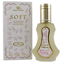 Al-Rehab Soft EDP packaging and bottle, gift-ready presentation