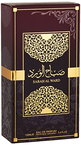 Al Wataniah Sabah Al Ward bottle side angle highlighting balanced silhouette for daily use
