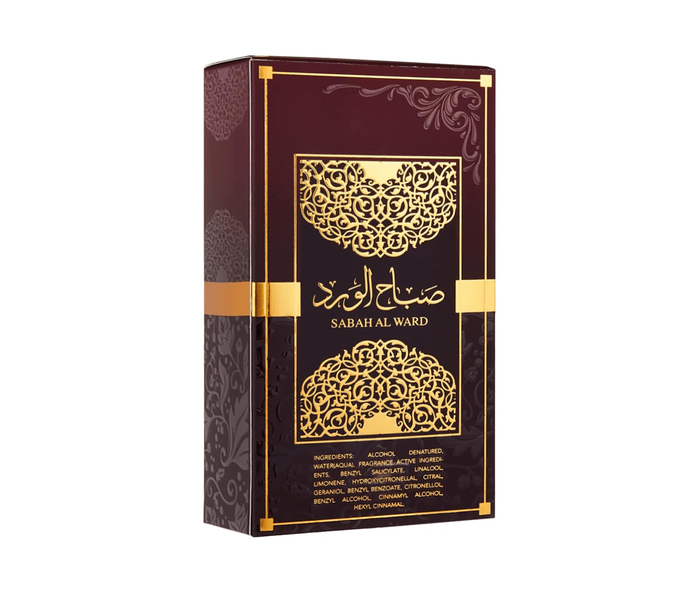 Packaging box of Al Wataniah Sabah Al Ward conveys gift-ready elegance