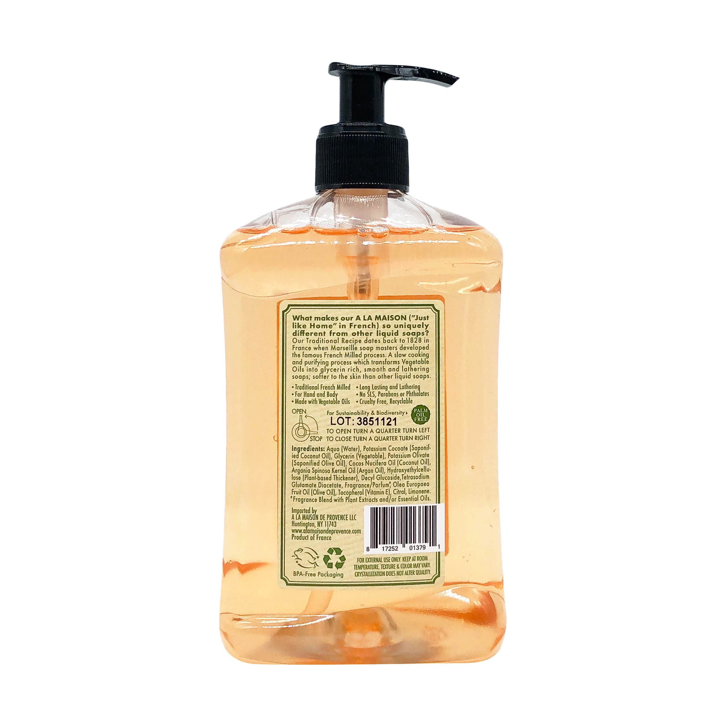 Aroma cítrico Provenza limón de A LA MAISON para lavado diario.