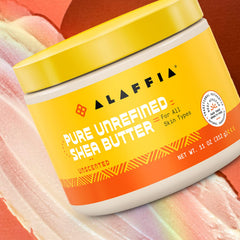 Alaffia Manteca Karité, aplicación suave para piel seca diaria