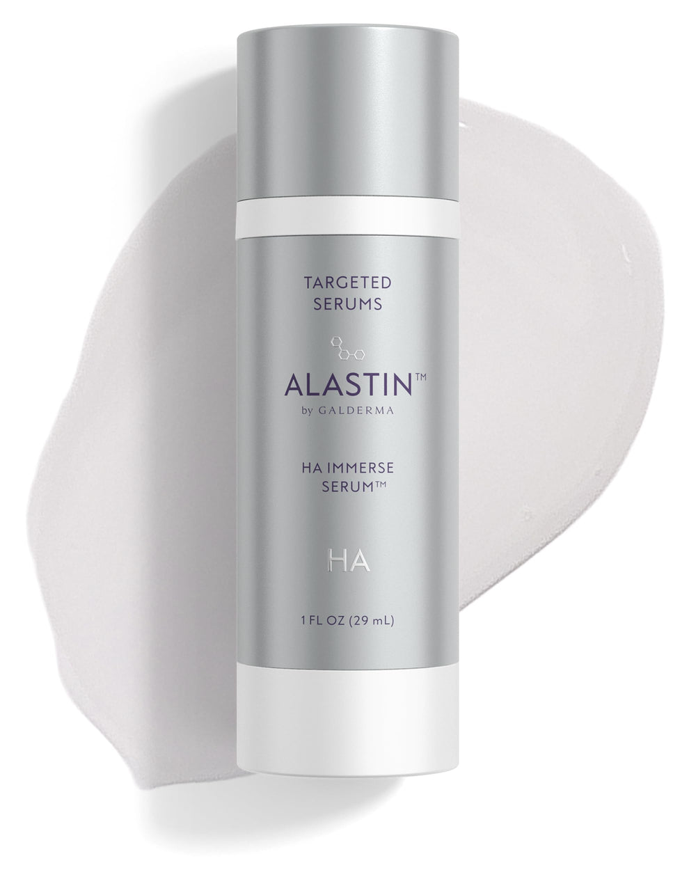 ALASTIN Skincare HA IMMERSE bottle pour showing instant hydration