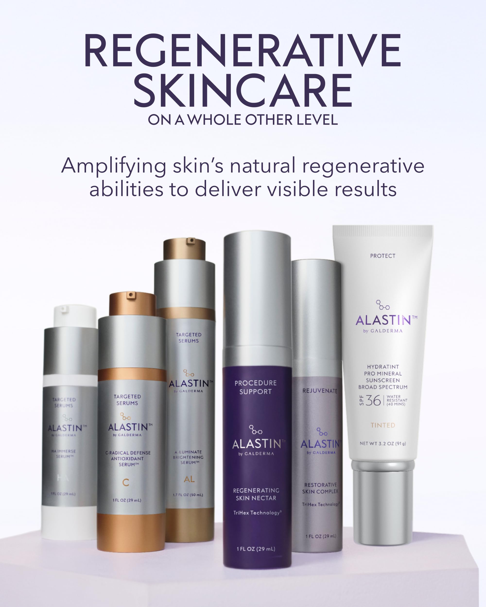 ALASTIN Skincare HA IMMERSE night routine for overnight hydration