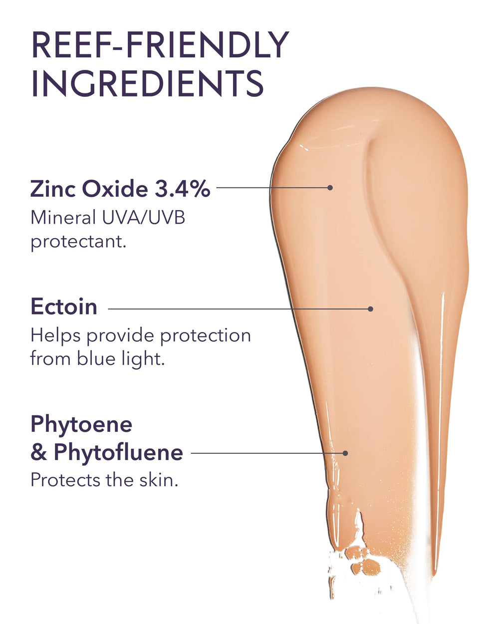 Face and neck application demonstrates seamless makeup-base finish.