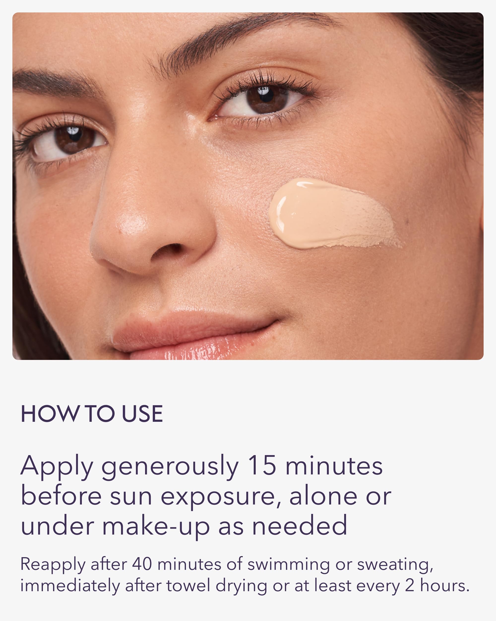 Fragrance-free bottle highlighting gentle, fragrance-free formula for sensitive skin.