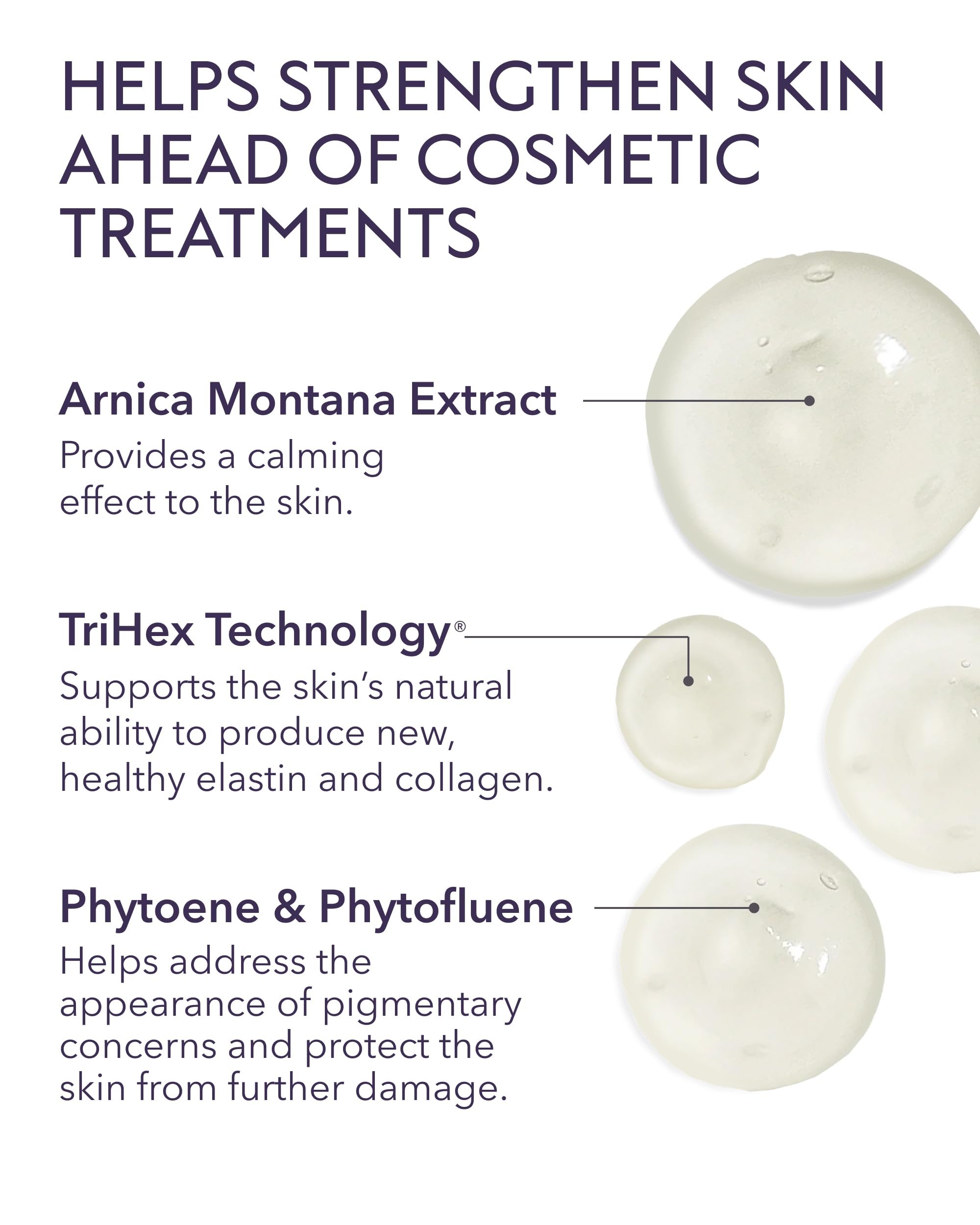 Ingredients highlight: Arnica with Regenerating Skin Nectar for calm skin