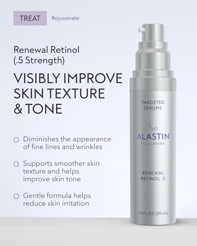 ALASTIN Renewal Retinol Serum texture closeup with silky, moisturizing feel.