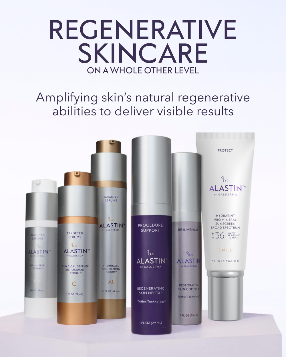 ALASTIN Restorative Eye Complex fits into your night routine for gentle rejuvenation.