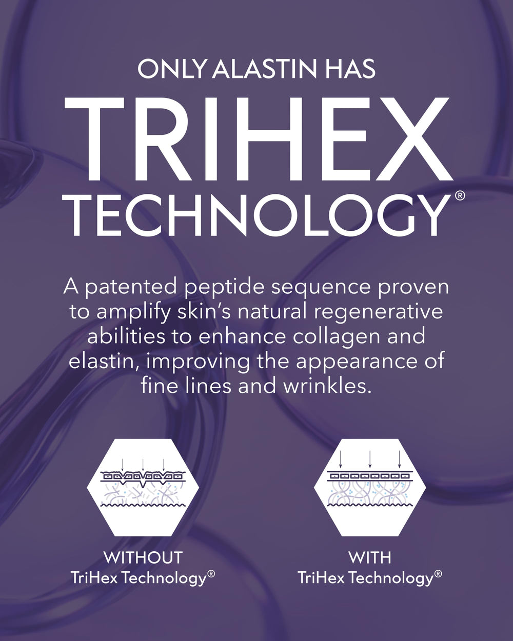 ALASTIN Restorative Eye Complex near the under-eye area, emphasizing care.
