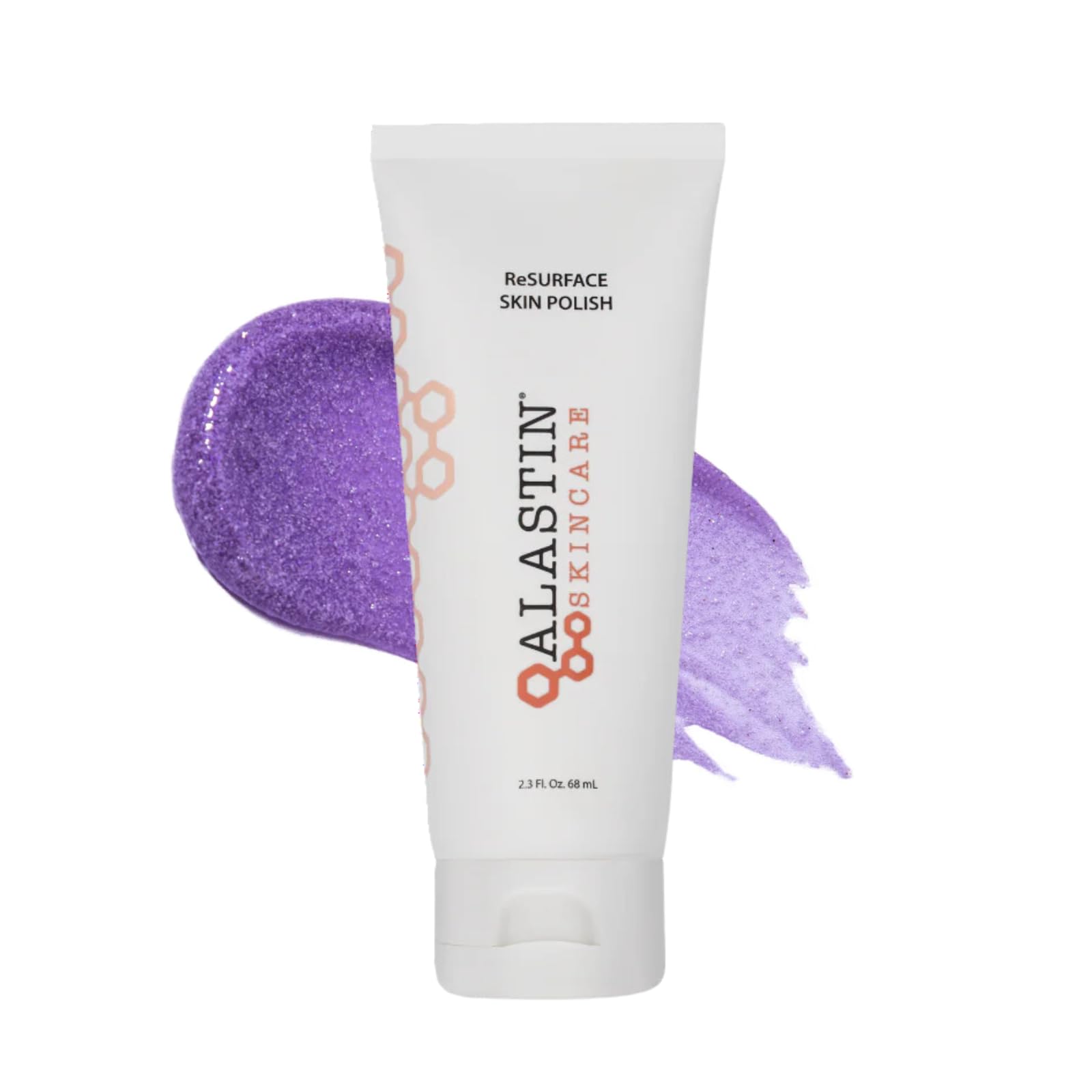 ALASTIN ReSURFACE exfoliating polish bottle on vanity for at-home exfoliation