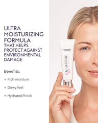 Creamy texture swirl of ALASTIN Ultra Nourishing Face Moisturizer