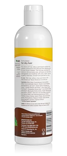 Champú Alba Botanica Leche de Coco para cabello suave, nutrido y manejable.
