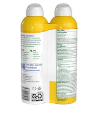 Paquete con dos frascos de Alba Botanica SPF 50 para la playa