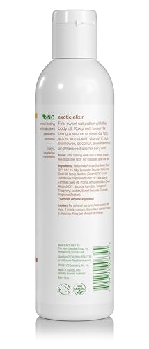Alba Botanica Intense Hydration Oil highlighting sunflower seed oil for moisture