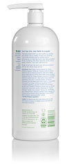 Textura cremosa de Alba Botanica que se absorbe sin grasa y deja piel suave.