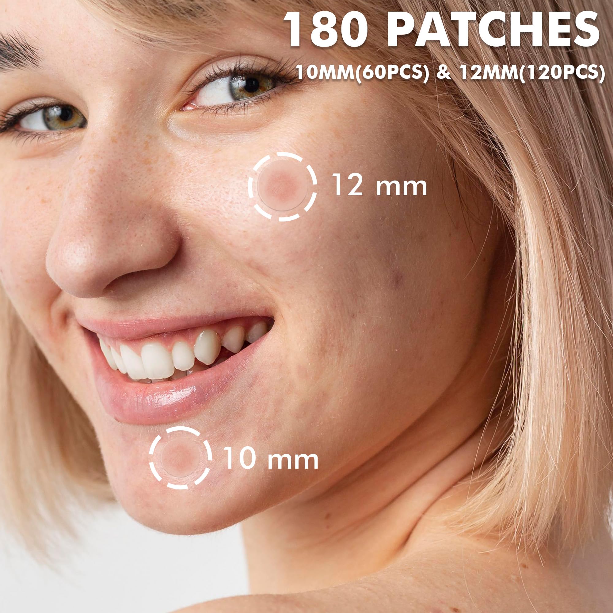 Albatross Health New England 10mm patches blend with skin for small spots