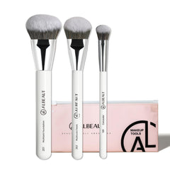 ALBEAUT 189 kitten paw concealer brush for precise under-eye coverage