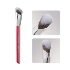 Albeaut 193 Concealer Brush with angled bristles for precise under-eye blending.