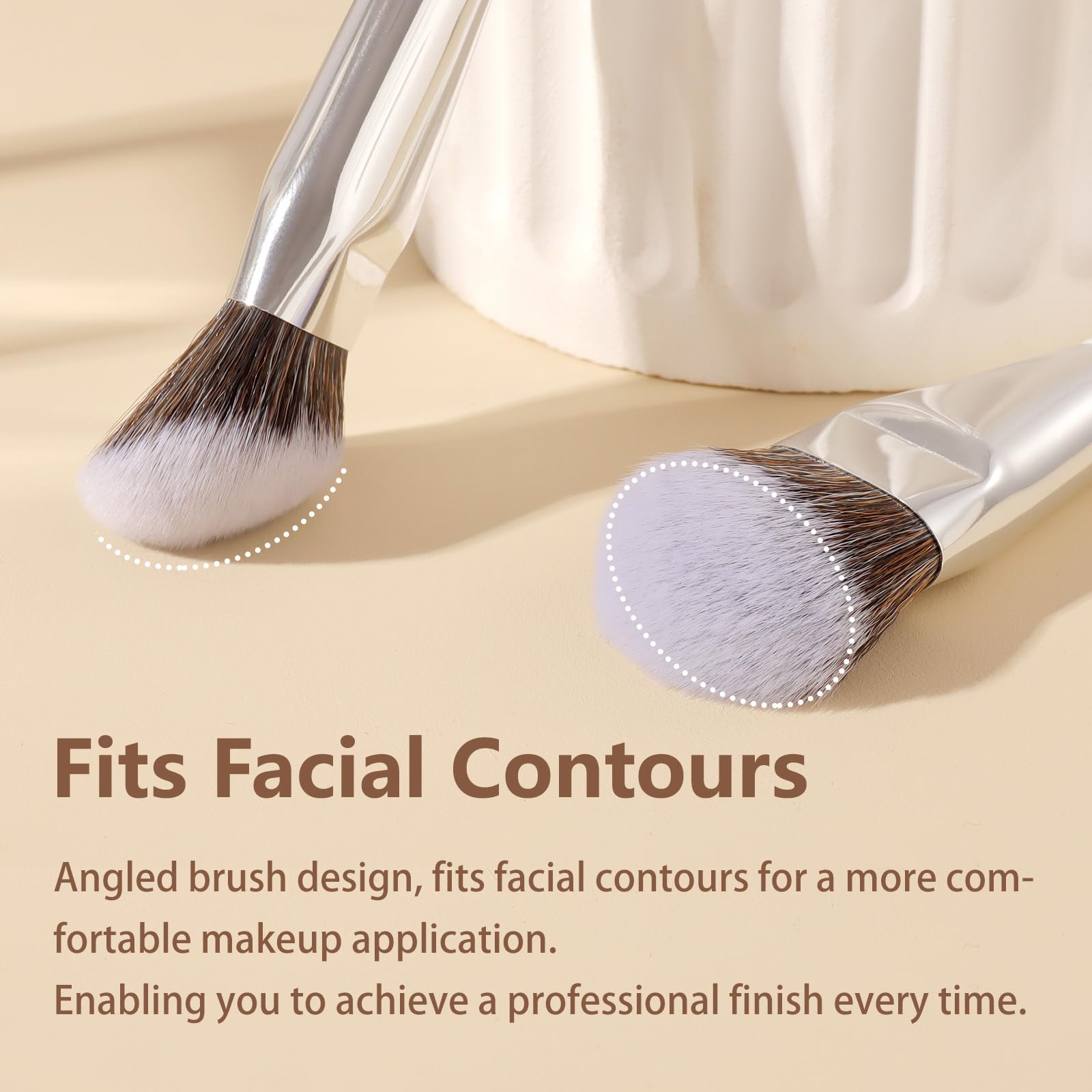 Albeaut 202 contour-application emphasis for defined facial features.