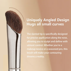 ALBEAUT brow highlight brush brightens the brow bone.