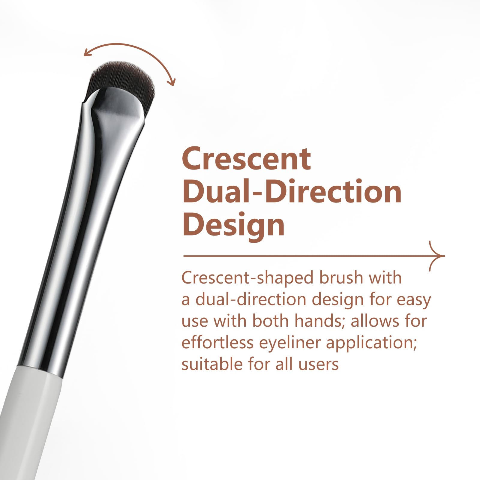 ALBEAUT Copper ferrule and wood handle highlight durable precision.