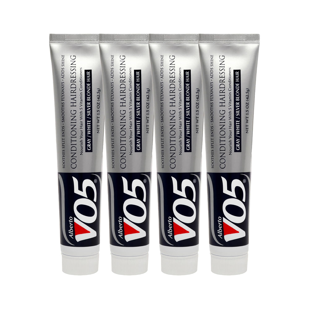 Acondicionador Alberto VO5 para cabello gris/blanco/plata/rubio, suaviza el frizz y realza el color.