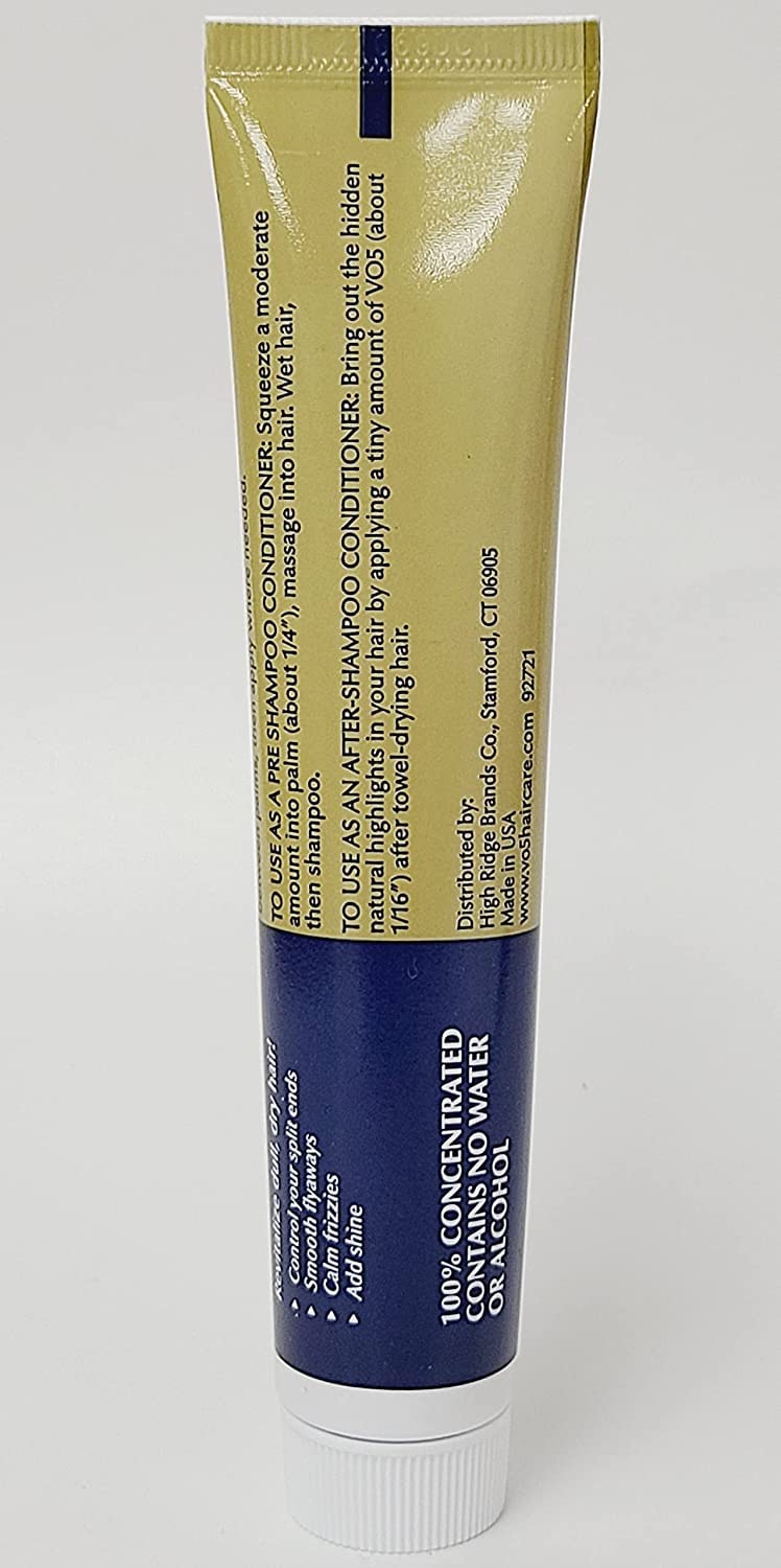 Acondicionador VO5 protege el color teñido y retrasa el desvanecimiento.