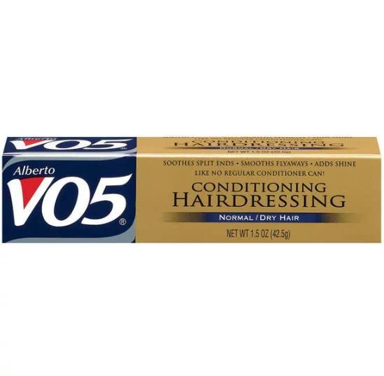 Acondicionador VO5 tamaño 1,5 oz ideal para viaje y retoques.